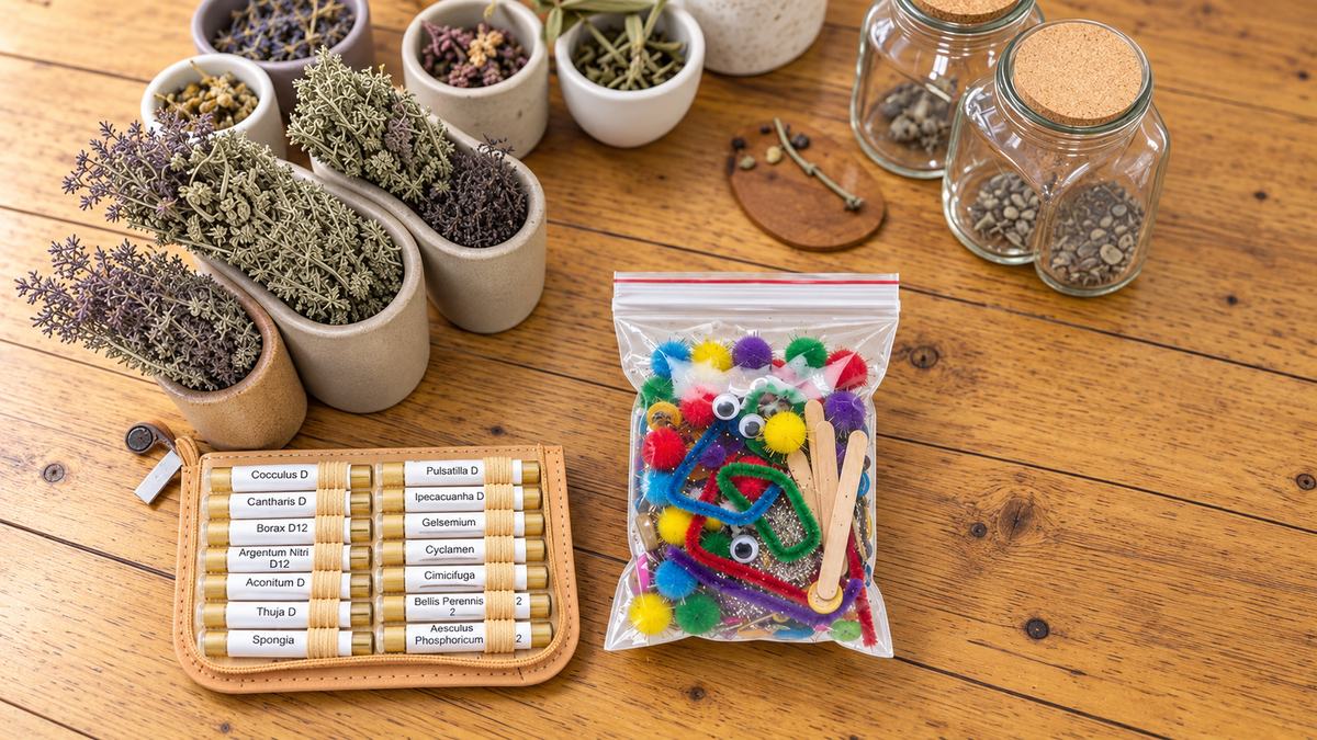 Etiketten + Druckverschlussbeutel