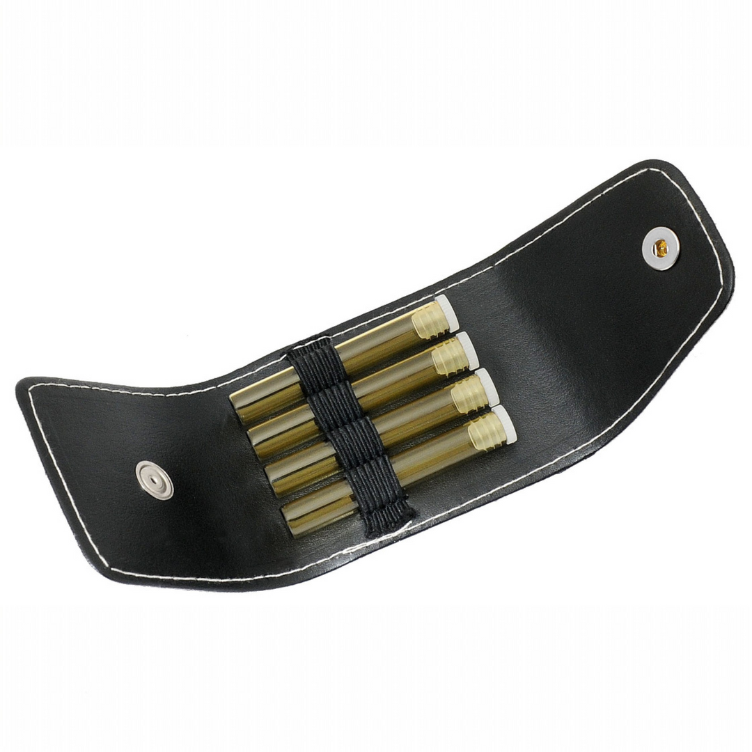 2 x Notfall Set grün mit Prägung "Kinder", 4 Gläsern und Etiketten