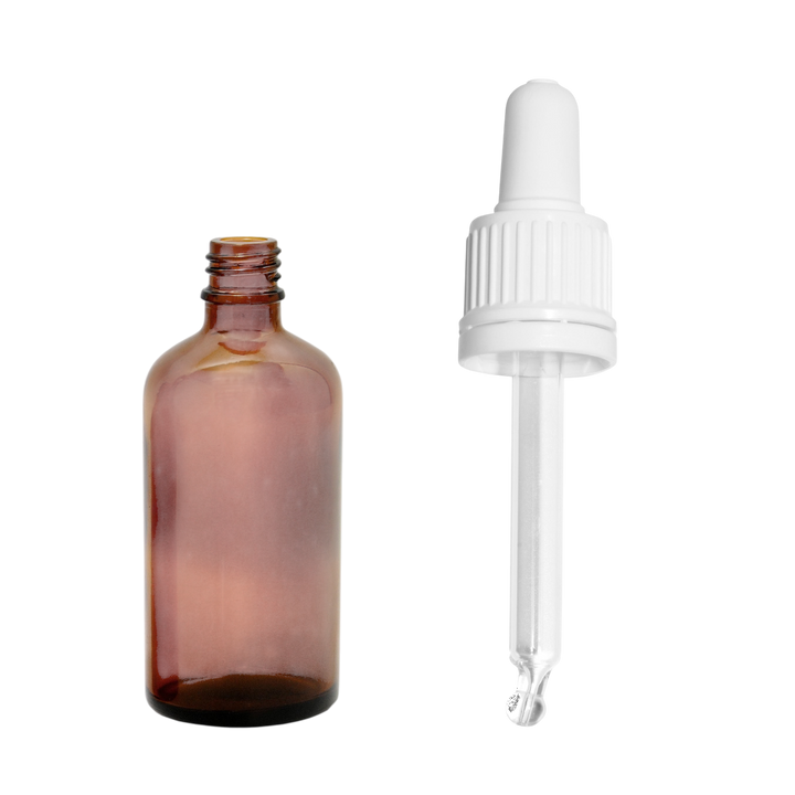 Pipette für Apothekerflaschen DIN 18, GL 18 mit Originalitätsverschluss