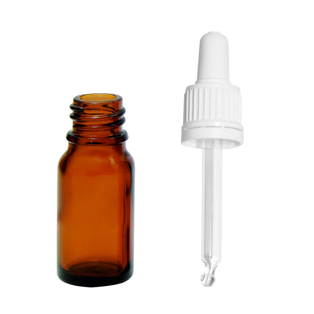 10ml Apothekerflaschen mit Tropfer, Schrauber, Pipetten, Vereinzler
