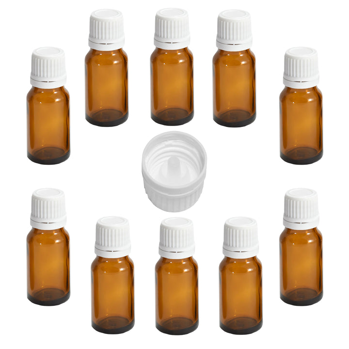 10ml Apothekerflaschen mit Tropfer, Schrauber, Pipetten, Vereinzler