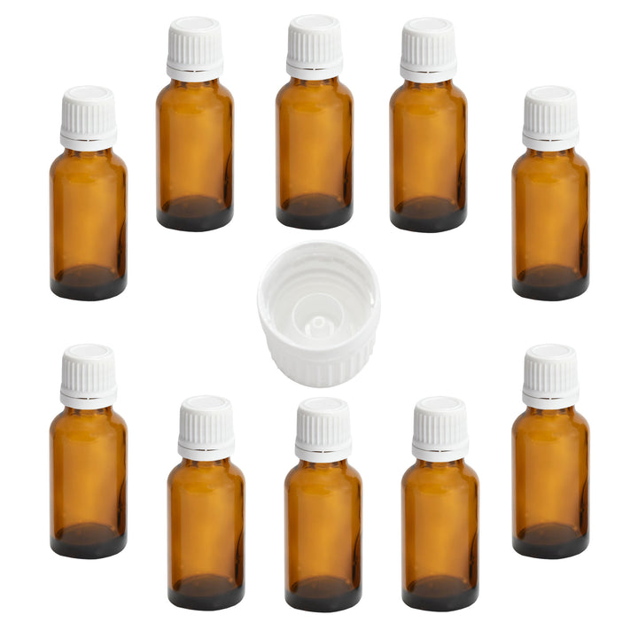 30ml Apothekerflaschen mit Tropfer, Schrauber, Pipetten, Vereinzler