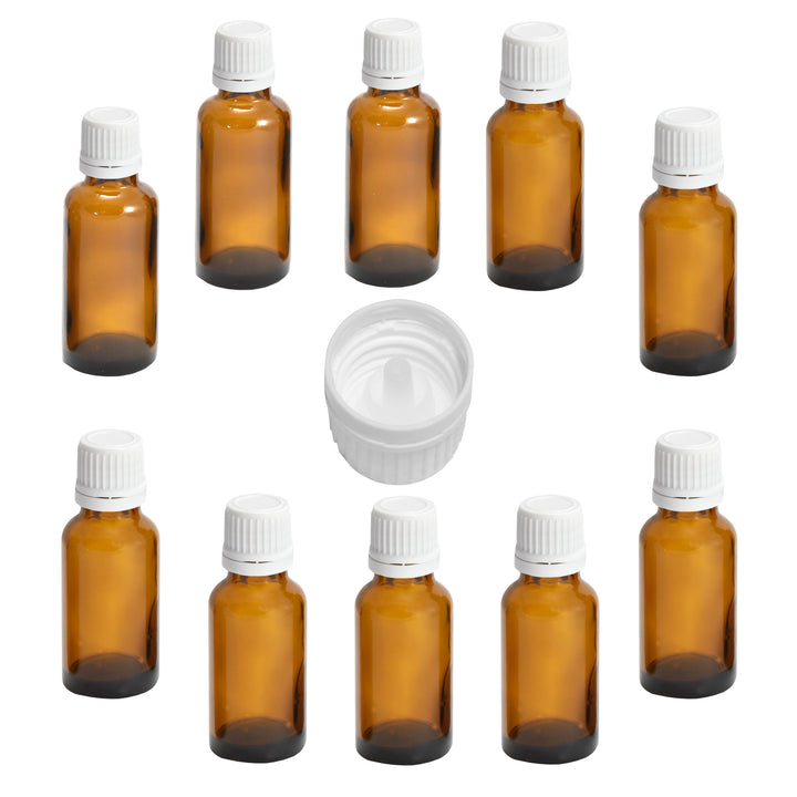 50ml Apothekerflaschen mit Tropfer, Schrauber, Pipetten, Vereinzler