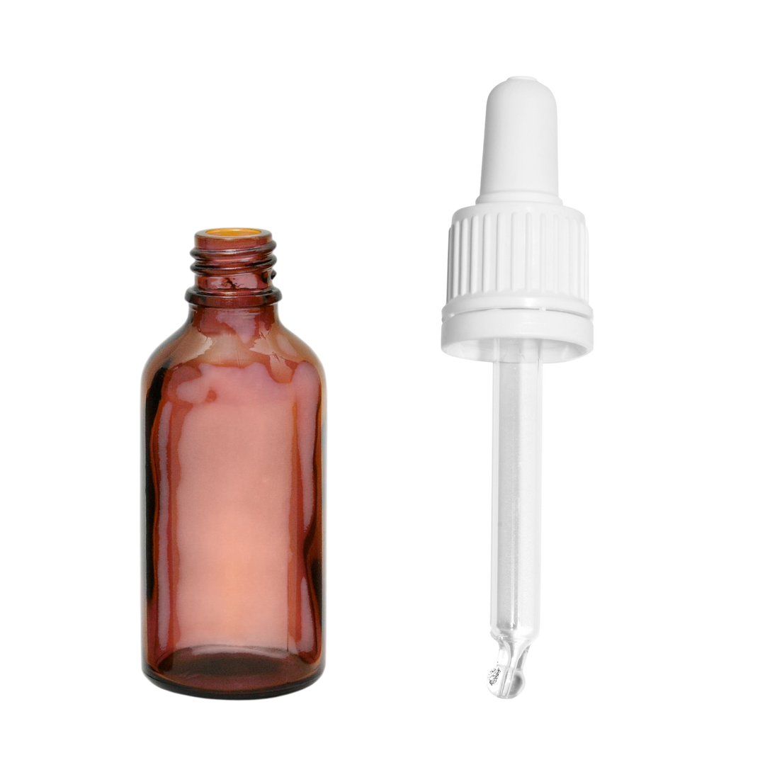 Pipette für Apothekerflaschen DIN 18, GL 18 mit Originalitätsverschluss
