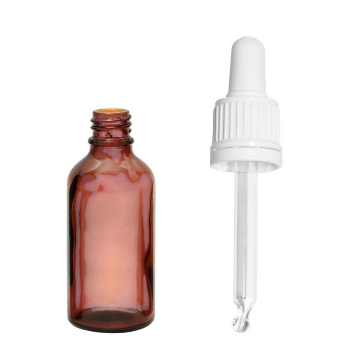 Pipette für Apothekerflaschen DIN 18, GL 18 mit Originalitätsverschluss