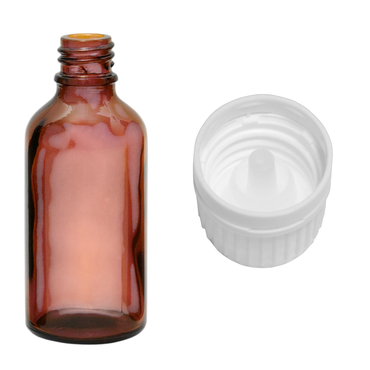 50ml Apothekerflaschen mit Tropfer, Schrauber, Pipetten, Vereinzler