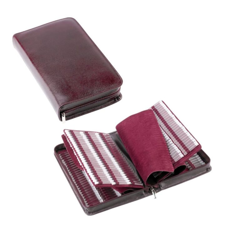 Classic Globuli Cases with 10 - 468 Globule Bottles Leather, many colors