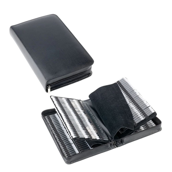 Classic Globuli Cases with 10 - 468 Globule Bottles Leather, many colors