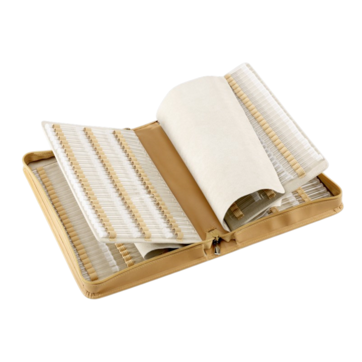 Classic Globuli Cases with 10 - 468 Globule Bottles Leather, many colors