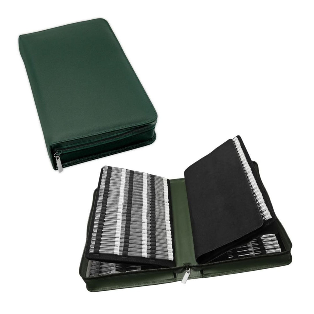 Classic Globuli Cases with 10 - 468 Globule Bottles Leather, many colors