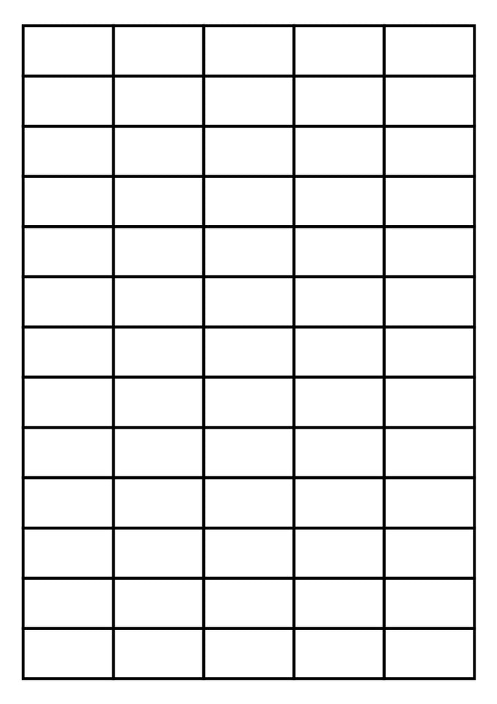 Universal Etiketten Globuli 65er Set