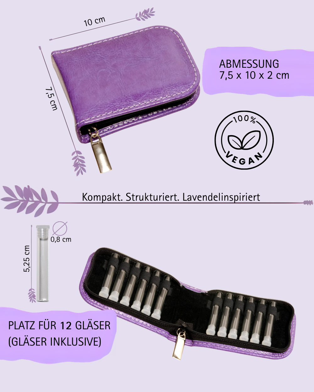 Lavendel 12 -64 Gläser