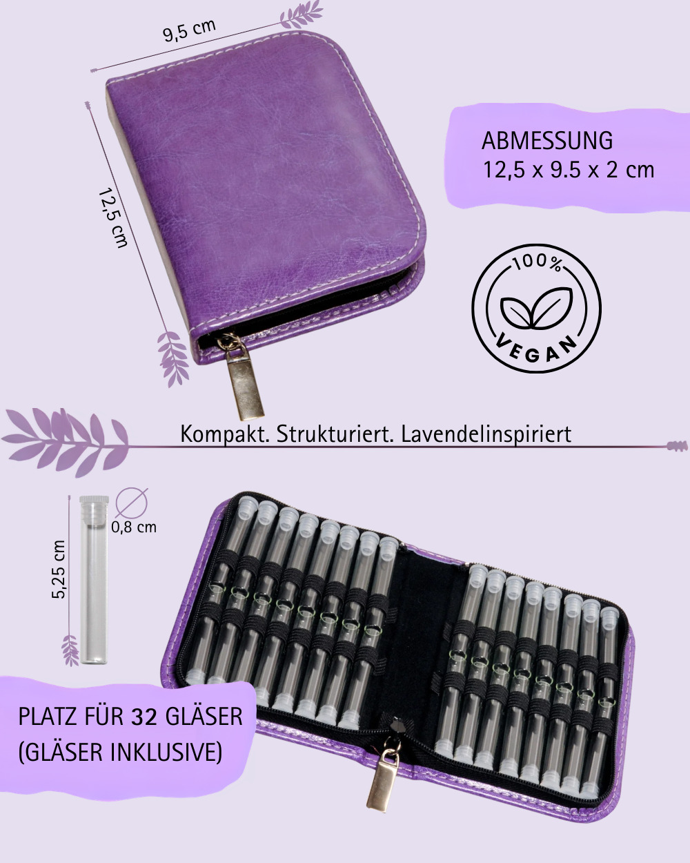 Lavendel 12 -64 Gläser