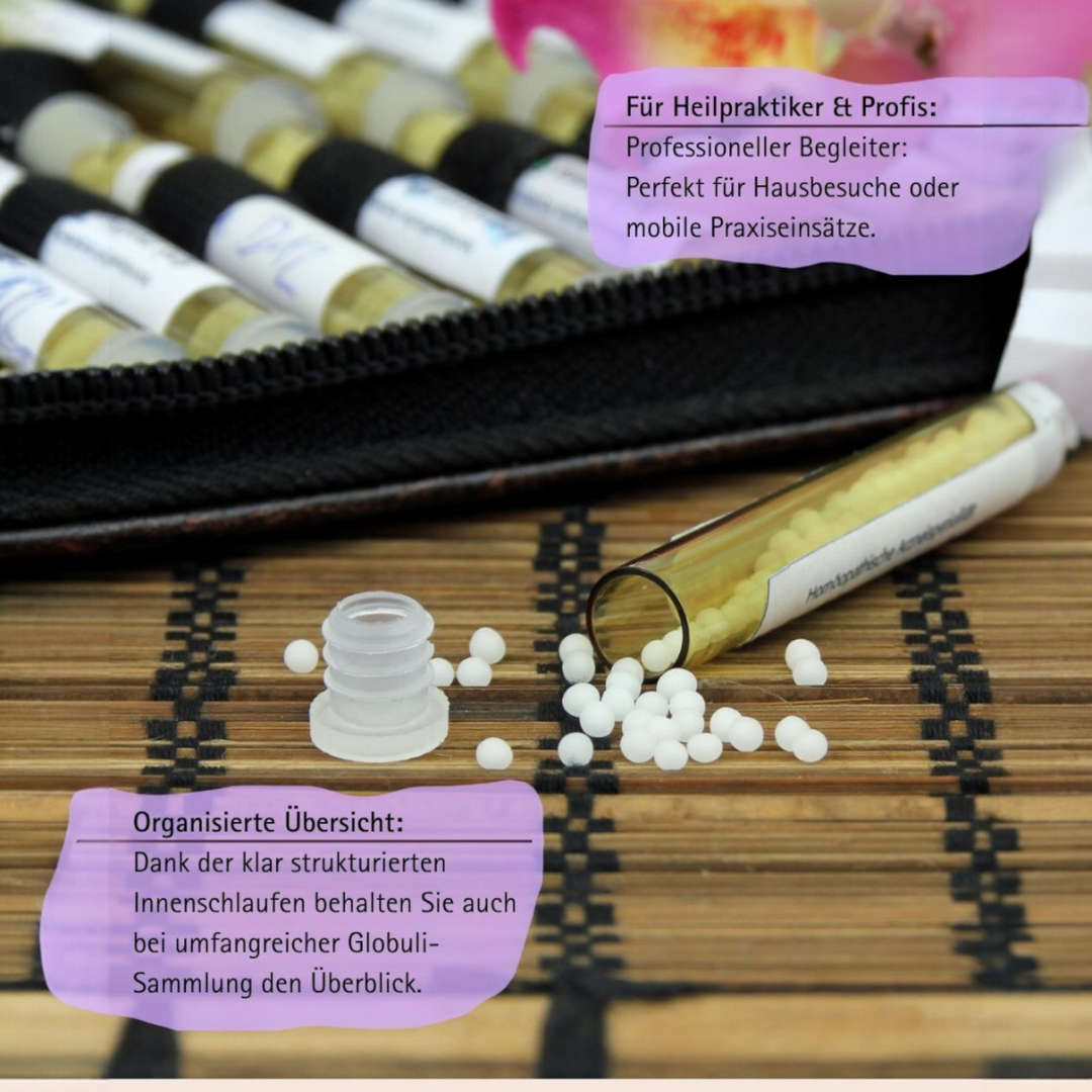 2 x Notfall Set grün mit Prägung "Kinder", 4 Gläsern und Etiketten