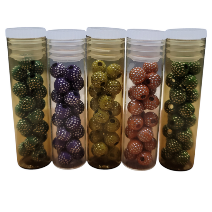 Flachbodengläser 50mm x ø 14mm AR-Klarglas und Illax-Braunglas