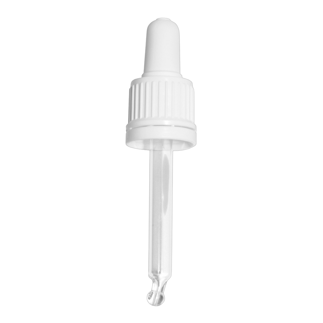 Pipette für Apothekerflaschen DIN 18, GL 18 mit Originalitätsverschluss