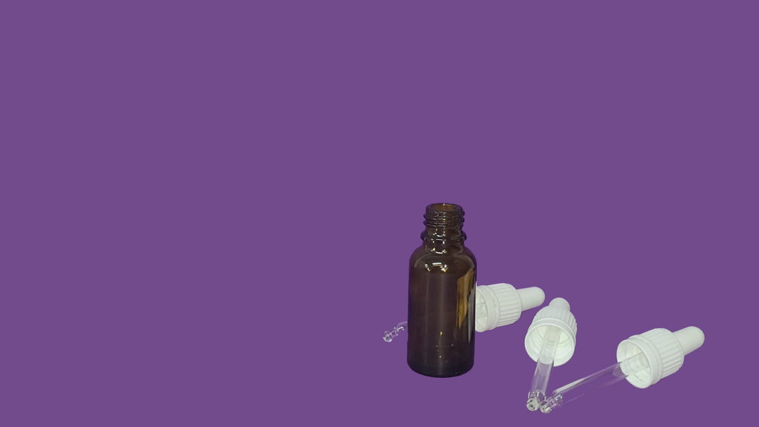5ml Apothekerflaschen mit Tropfer, Schrauber, Pipetten, Vereinzler