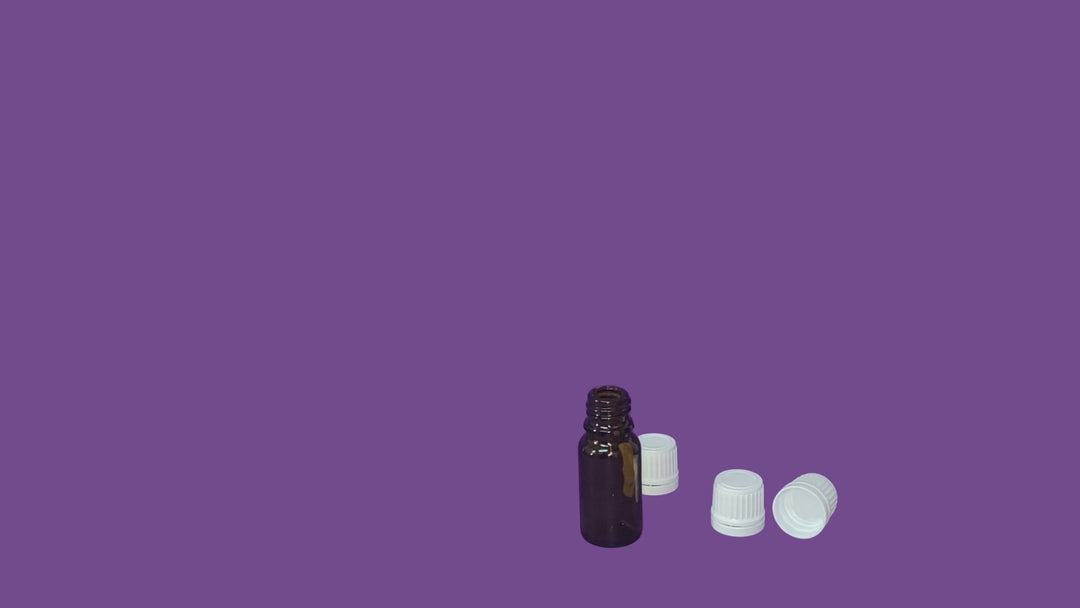 5ml Apothekerflaschen mit Tropfer, Schrauber, Pipetten, Vereinzler
